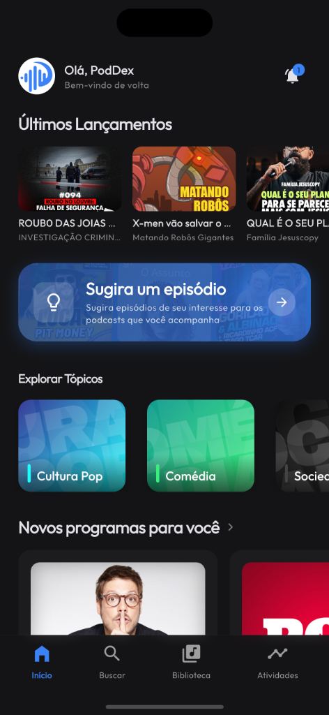 PodDex App Screenshot